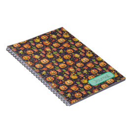 Aanpasbare Quirky Herfst Photo Journal - Design 2 Notitieboek