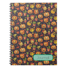Aanpasbare Quirky Herfst Photo Journal - Design 2 Notitieboek