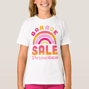 Aanpasbare Regenboog Garage Verkoop Kinderen T-Shi T-shirt