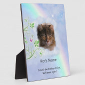 (Aanpasbare) Regenboogbrug Fotoplaat (Zijkant)