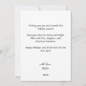 Aanpasbare Reis Foto Raster Vakantiekaart Feestdagenkaart (Achterkant)