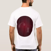 Aanpasbare Retro Regenboog Kunst T-shirt (Achterkant)