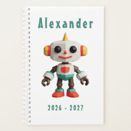 Aanpasbare Robot Kinderen Planner