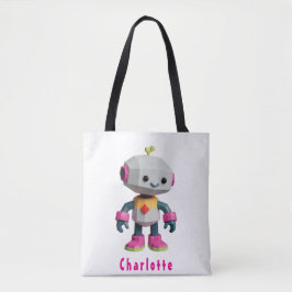 Aanpasbare Robot Kinderen Tote Bag