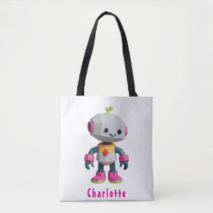 Aanpasbare Robot Kinderen Tote Bag