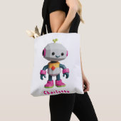 Aanpasbare Robot Kinderen Tote Bag (Dichtbij)