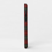 Aanpasbare rode Schotse tartan telefoonhoes Case-Mate iPhone Case (Achterkant/links)