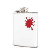 Aanpasbare Rode Spatfles 180 ml Heupfles (Links)
