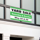 Aanpasbare Rommelmarkt Buurt Garage Verkoop Spandoek (Buitenkant Gebouw)