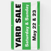 Aanpasbare Rommelmarkt Buurt Garage Verkoop Spandoek (Verticaal)