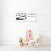 Aanpasbare Route 66 Banner (Insitu)