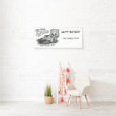 Aanpasbare Route 66 Banner (Insitu)