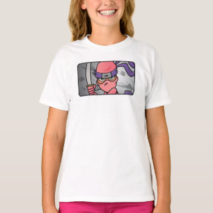 Aanpasbare Roze Ninja T-shirt