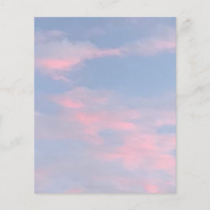Aanpasbare Roze Wolken Flyer
