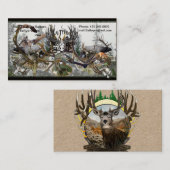 Aanpasbare Saltyro Design shop Visitekaartje (Voorkant / Achterkant)