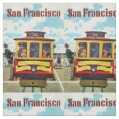 Aanpasbare  San Francisco fabric Stof (Close Up)