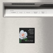 Aanpasbare Save the Date-magneet, Rosebud Magneet (Insitu (Vaatwasser))