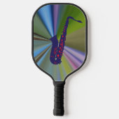 Aanpasbare saxofoon modern muziekinstrument pickleball paddle (Achterkant)