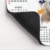 Aanpasbare Schattige Cavapoo Hond Kalender Muismat (Hoek)