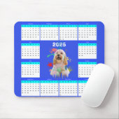Aanpasbare Schattigee Cockapoo hondenkalender Muismat (Met muis)