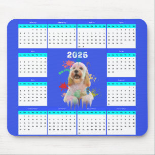 Aanpasbare Schattigee Cockapoo hondenkalender Muismat