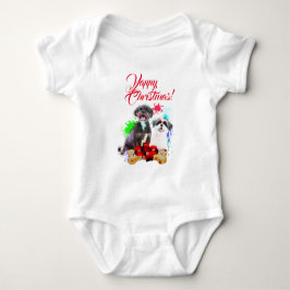 Aanpasbare Schattigee Shih Tzu Dog Yappy Christmas Romper