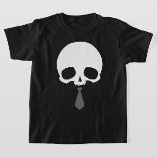 Aanpasbare Schedel met Das T-shirt
