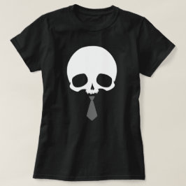 Aanpasbare Schedel met Das T-shirt