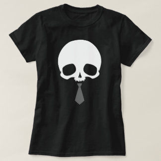 Aanpasbare Schedel met Das T-shirt