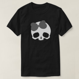 Aanpasbare Schedel met Strik T-shirt