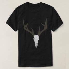 Aanpasbare schedel van witstaarthert t-shirt