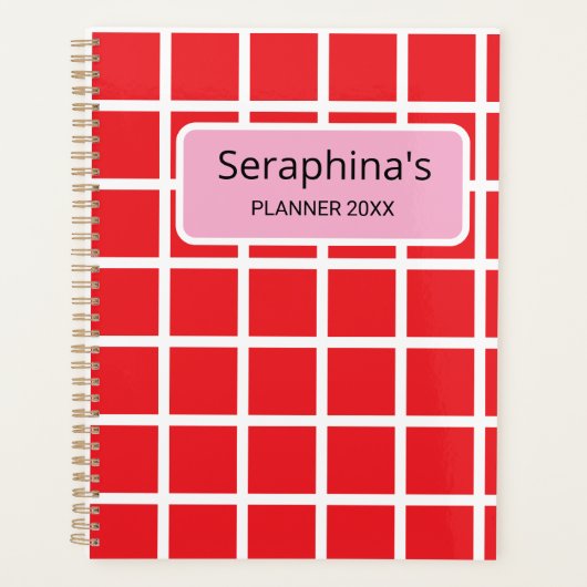 Aanpasbare Seraphina Planner (Voorkant)