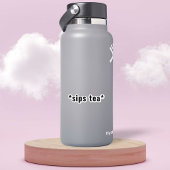 Aanpasbare Sips Tea grappige meme Sticker
