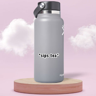 Aanpasbare Sips Tea grappige meme Sticker