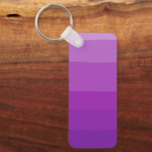 Aanpasbare Sleutelhanger Paarse Ombre (Voorkant)