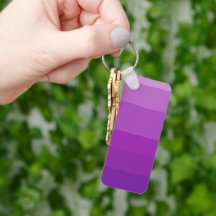 Aanpasbare Sleutelhanger Paarse Ombre
