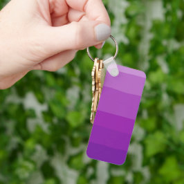 Aanpasbare Sleutelhanger Paarse Ombre