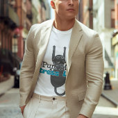 Aanpasbare 'Snurren Meer Stress Minder' T-shirt