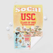 Aanpasbare SoCal Golfhanddoek (Insitu)