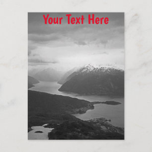 Aanpasbare Sognefjord, Noorwegen Briefkaart