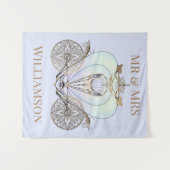 Aanpasbare Sprookjes Coach  Wandkleed (Voorkant (horizontaal))