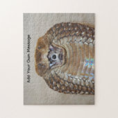 Aanpasbare Spuwende Cobra (Giftige Slang) Legpuzzel (Verticaal)