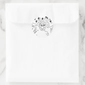 AANPASBARE STICKERS GELUKKIGE MONSTER (Tas)