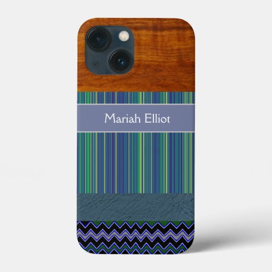 aanpasbare strepen collage Case-Mate iPhone case (Achterkant)