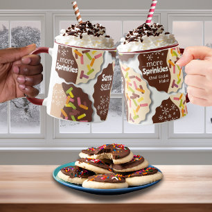 Aanpasbare Strooikoek Kerstmug Mok