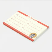Aanpasbare takenlijst post-it® notes (Schuin)