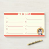 Aanpasbare takenlijst post-it® notes (Op bureau)