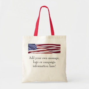 Aanpasbare tas met Amerikaanse vlag