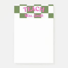 Aanpasbare Teacher Post-it Post-it® Notes