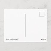 Aanpasbare tekst Knuffelachtige baby vink vinken Briefkaart (Achterkant)